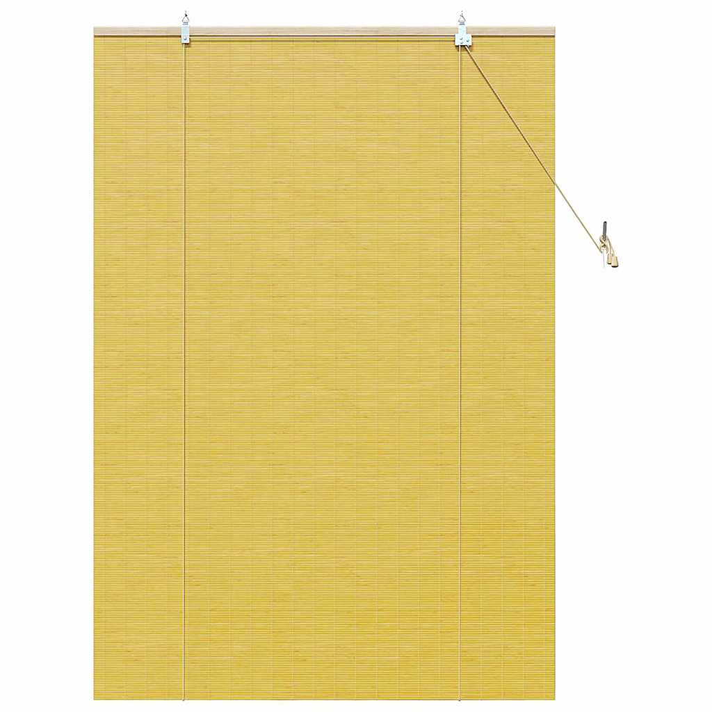 Rullegardin Gul 100 x 160 cm Bambus