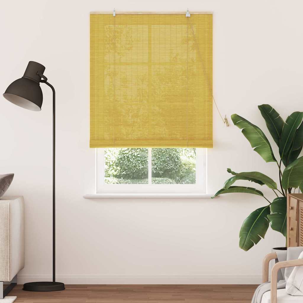 Rullegardin Gul 100 x 220 cm Bambus