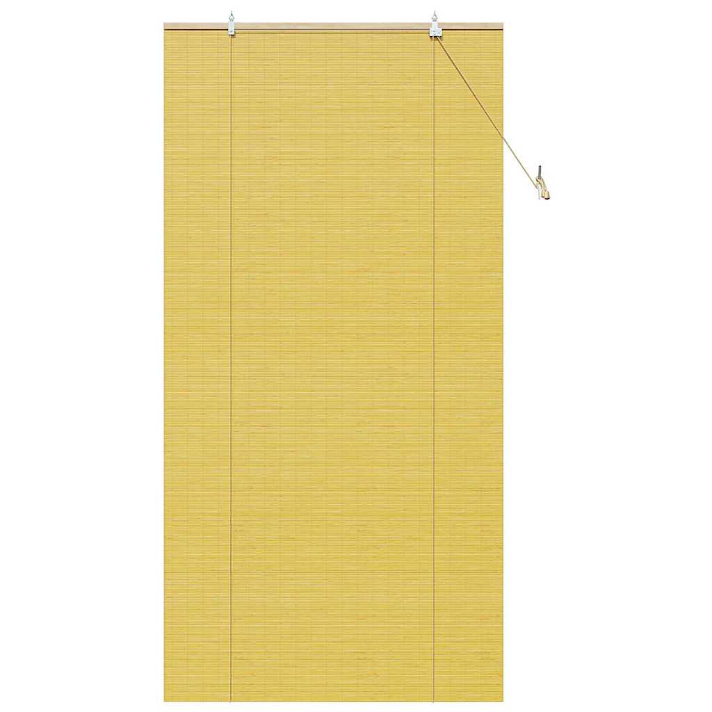 Rullegardin Gul 100 x 220 cm Bambus