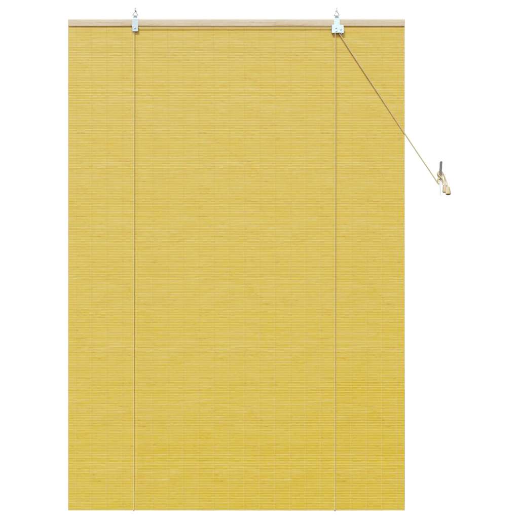 Rullegardin Gul 120 x 160 cm Bambus