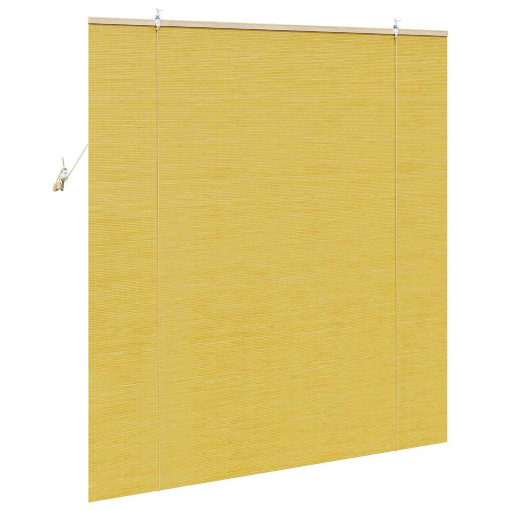 Rullegardin Gul 140 x 160 cm Bambus