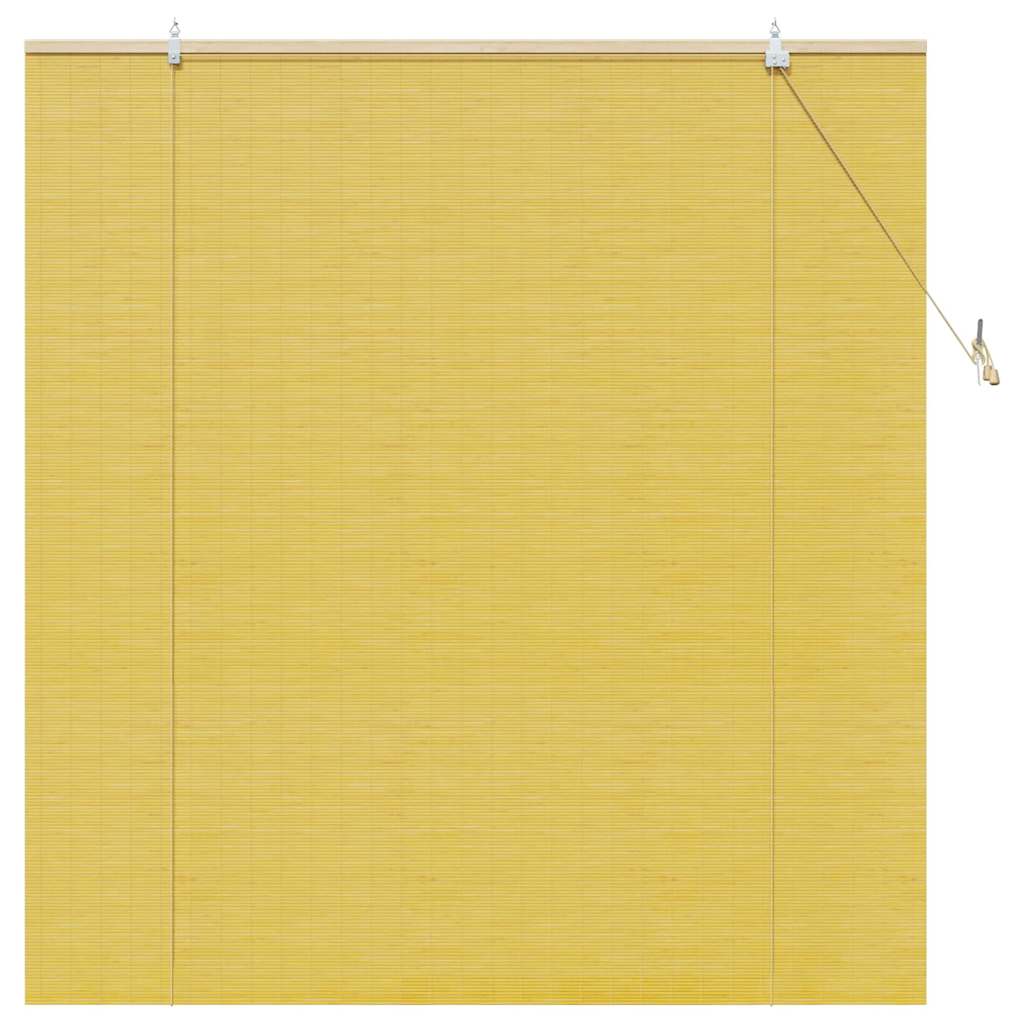 Rullegardin Gul 140 x 160 cm Bambus