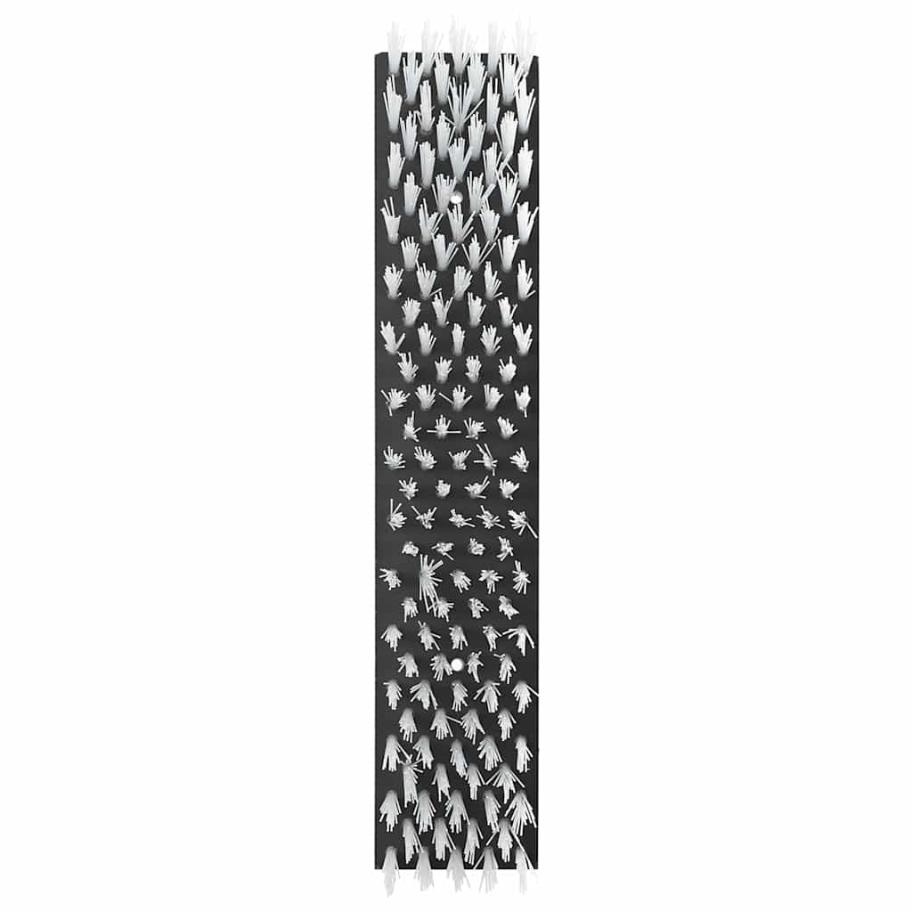 Storfe børster Svart og Hvit 50 x 10 x 6.5 cm Plast og Stål