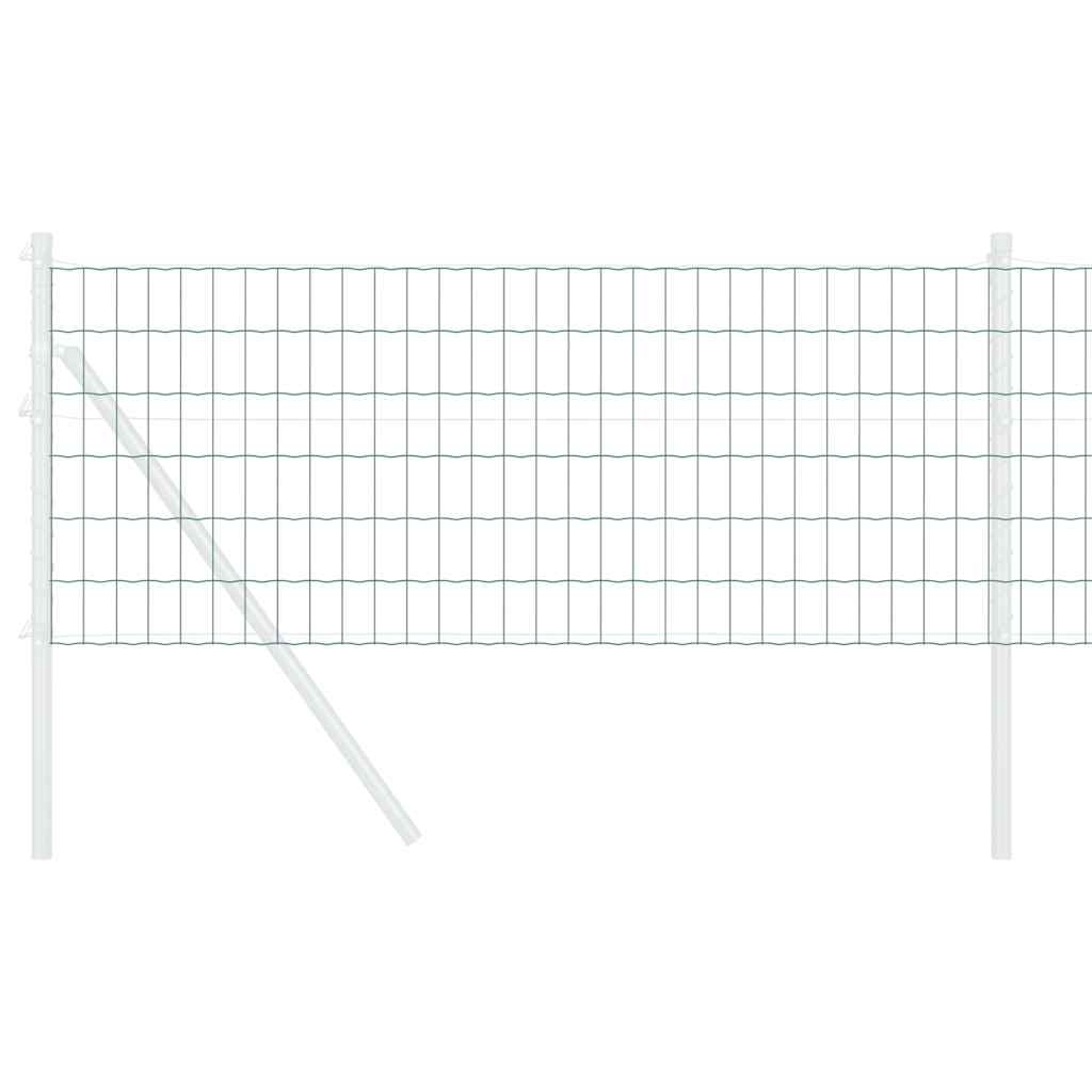Euro gjerde grønn 0,8 x 10 m PVC-belagt jern