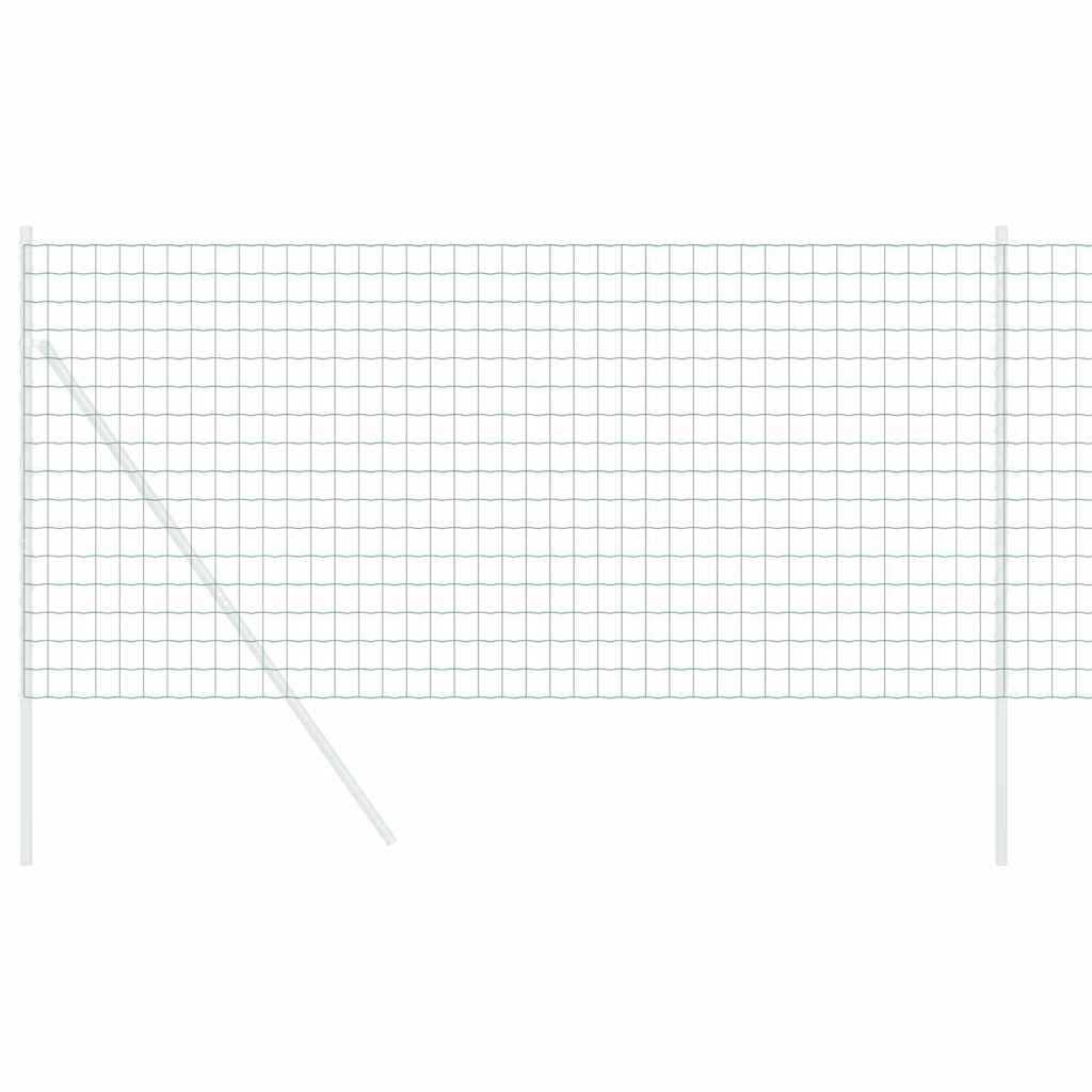 Euro gjerde grønn 1,4 x 10 m PVC-belagt jern