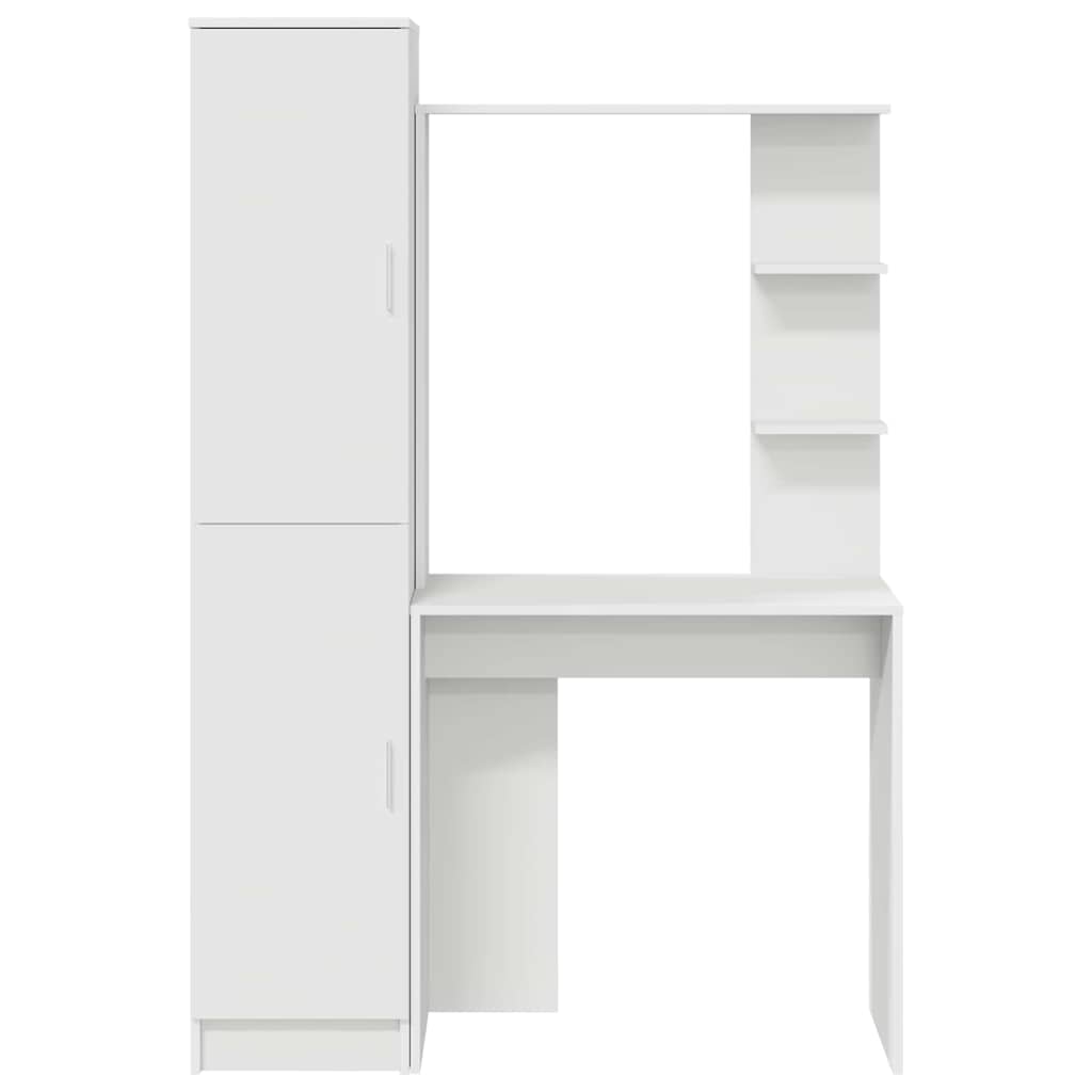 Skrivebord 2 pcs Hvit