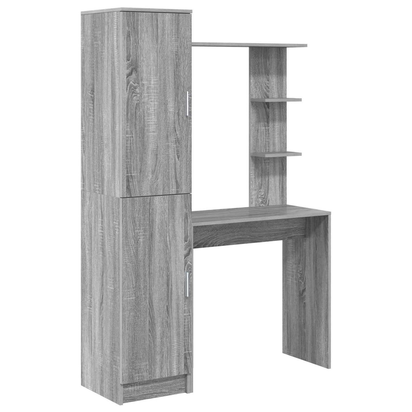 Skrivebord 2 pcs Grå Sonoma