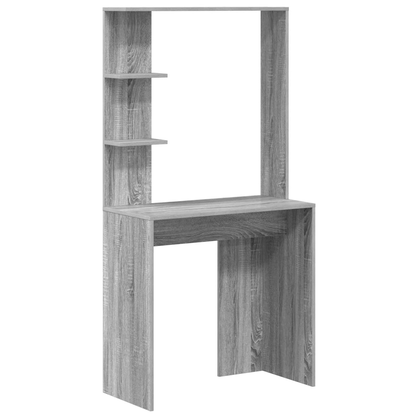 Skrivebord 2 pcs Grå Sonoma