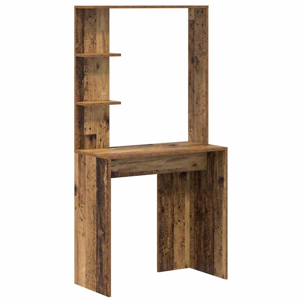 Skrivebord 2 pcs Gammelt tre
