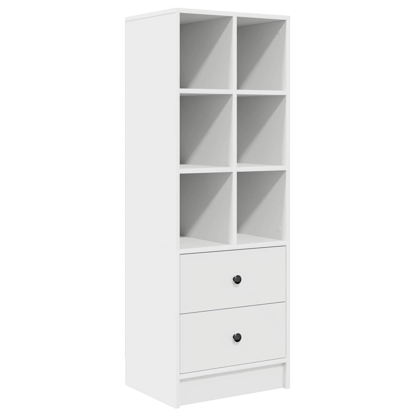 Skrivebord med skuff 2 pcs Hvit