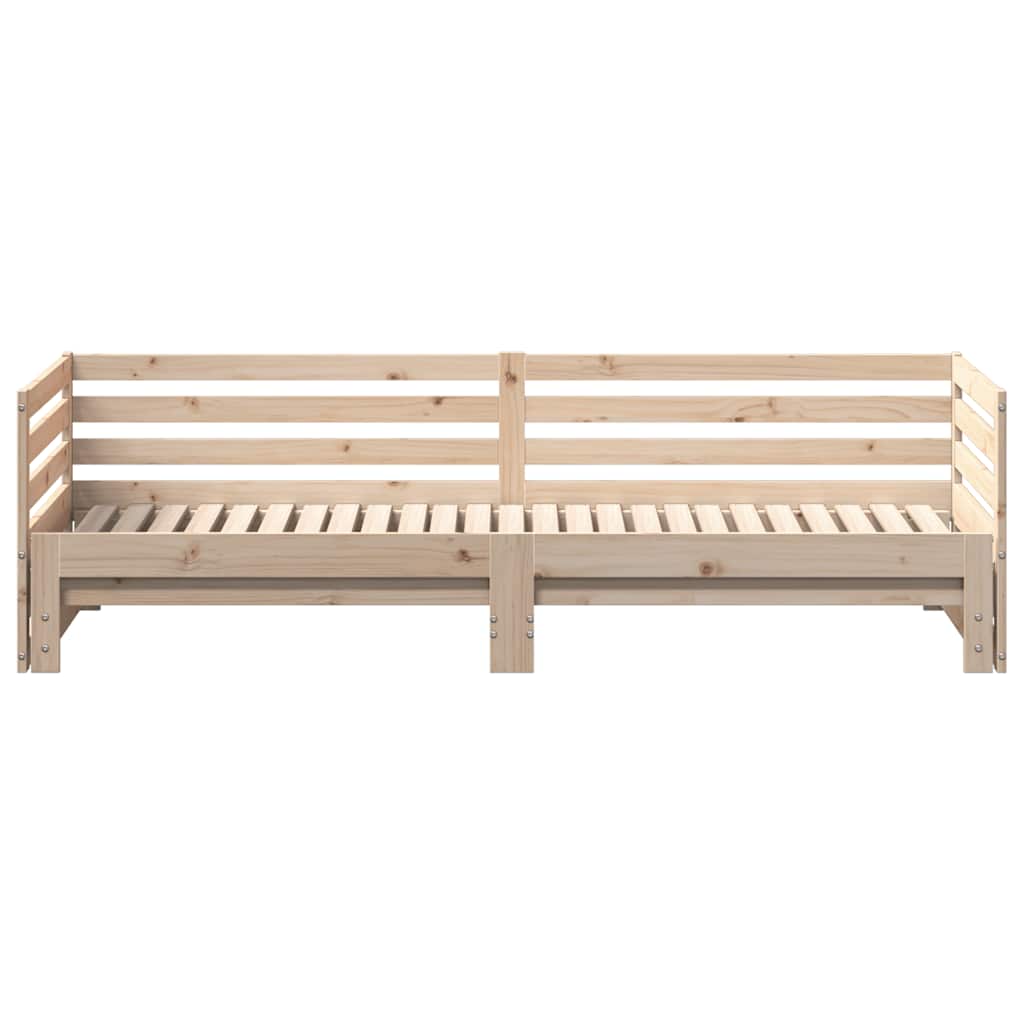 Dagseng med uttrekksseng uten madrass 80x200 cm