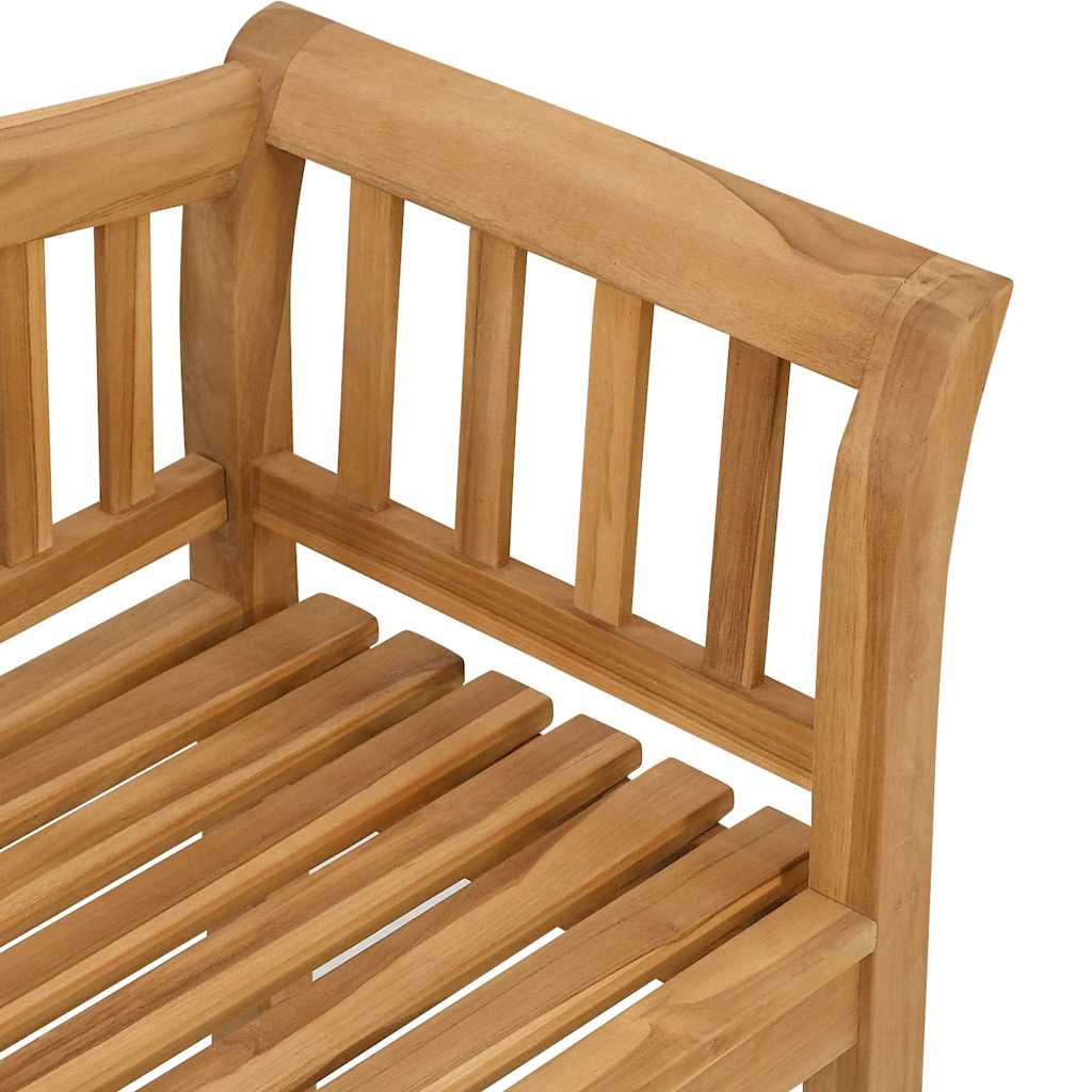 benk Brun 120 x 53,5 x 85 cm Massivt teaktre