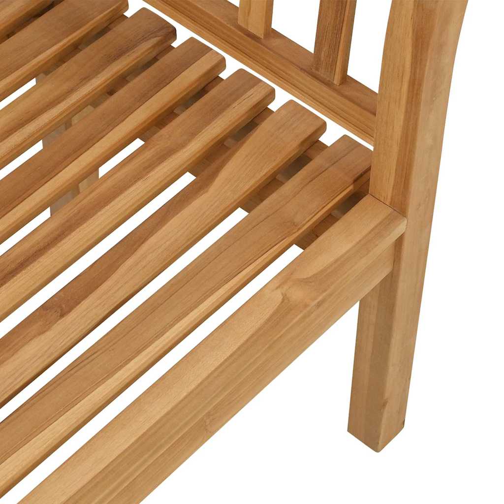 benk Brun 120 x 53,5 x 85 cm Massivt teaktre