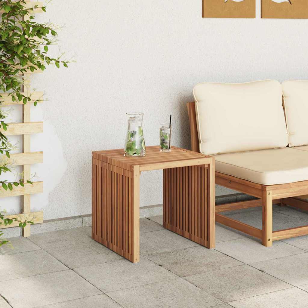 Hagesidebord Brun 45 x 42,5 x 45 cm Massivt Teaktre