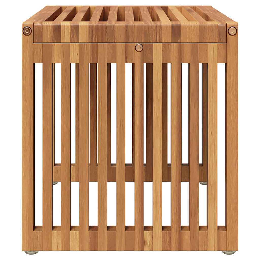 Hagesidebord Brun 50 x 32,5 x 35 cm Massivt Teaktre