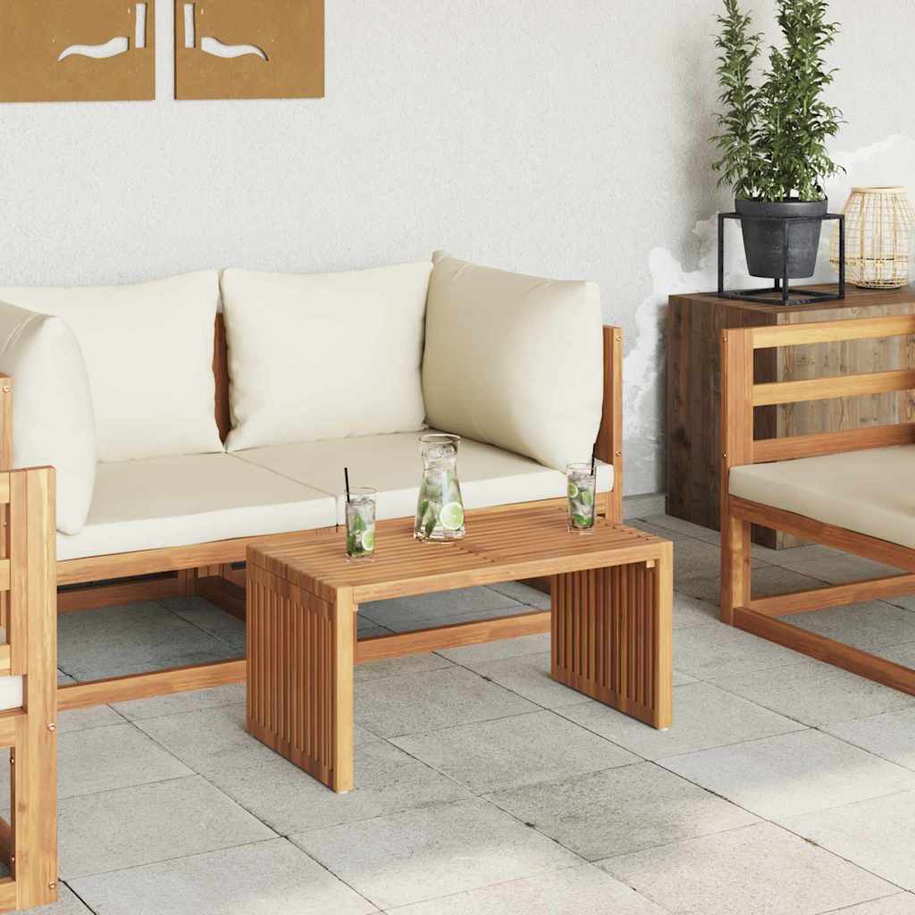 Hagesidebord Brun 70 x 37,5 x 35,5 cm Massivt Teaktre