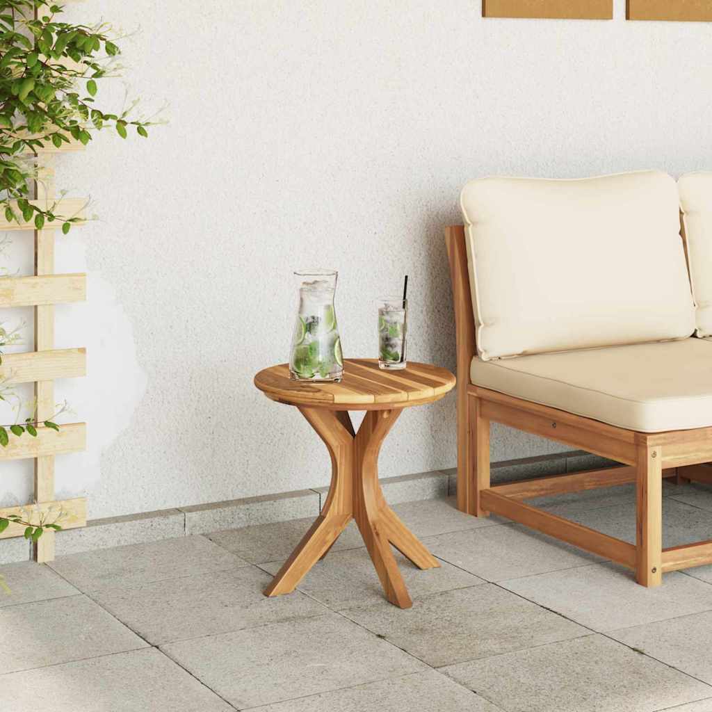 Sidetabell Brun 40 x 40 x 41 cm Massivt Teaktre