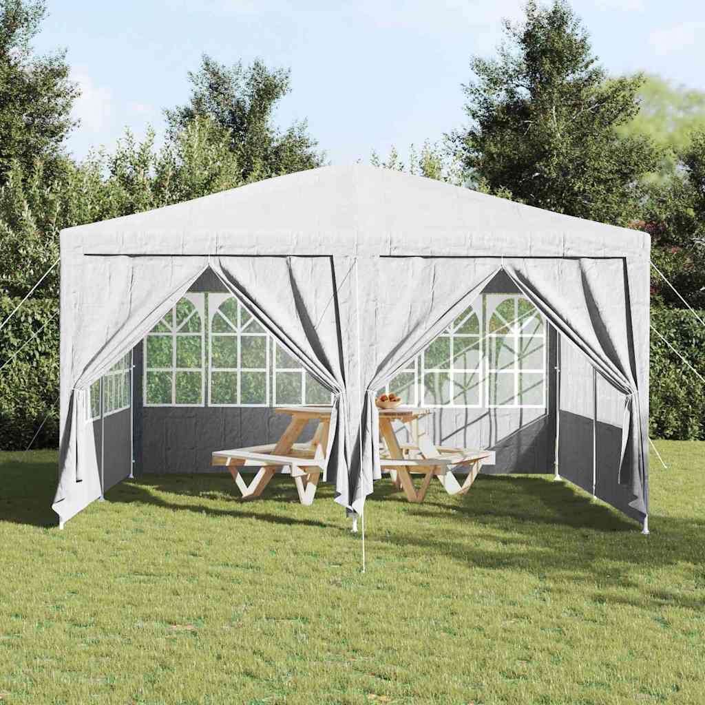 Partytelt Hvit 400 x 400 x 266 cm Polyethylen