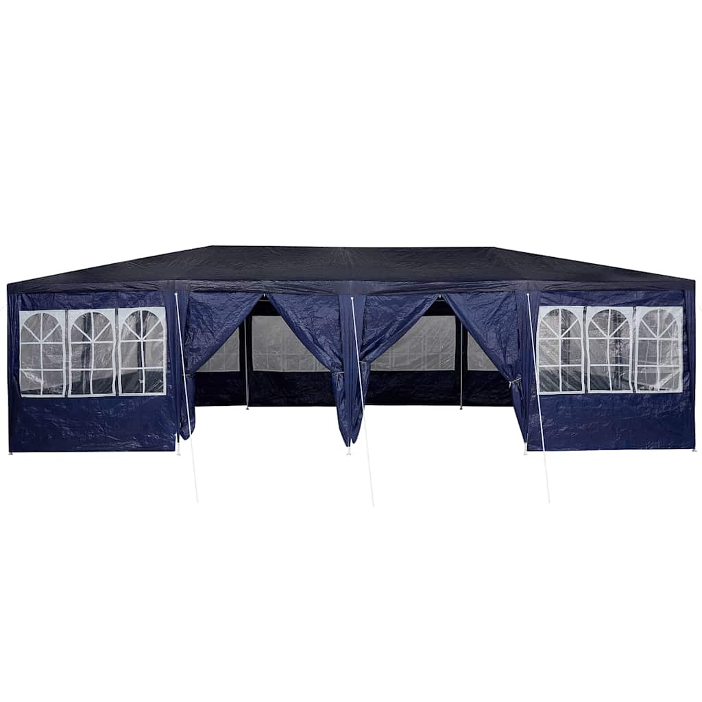 Partytelt Blå 800 x 400 x 266 cm Polyethylen