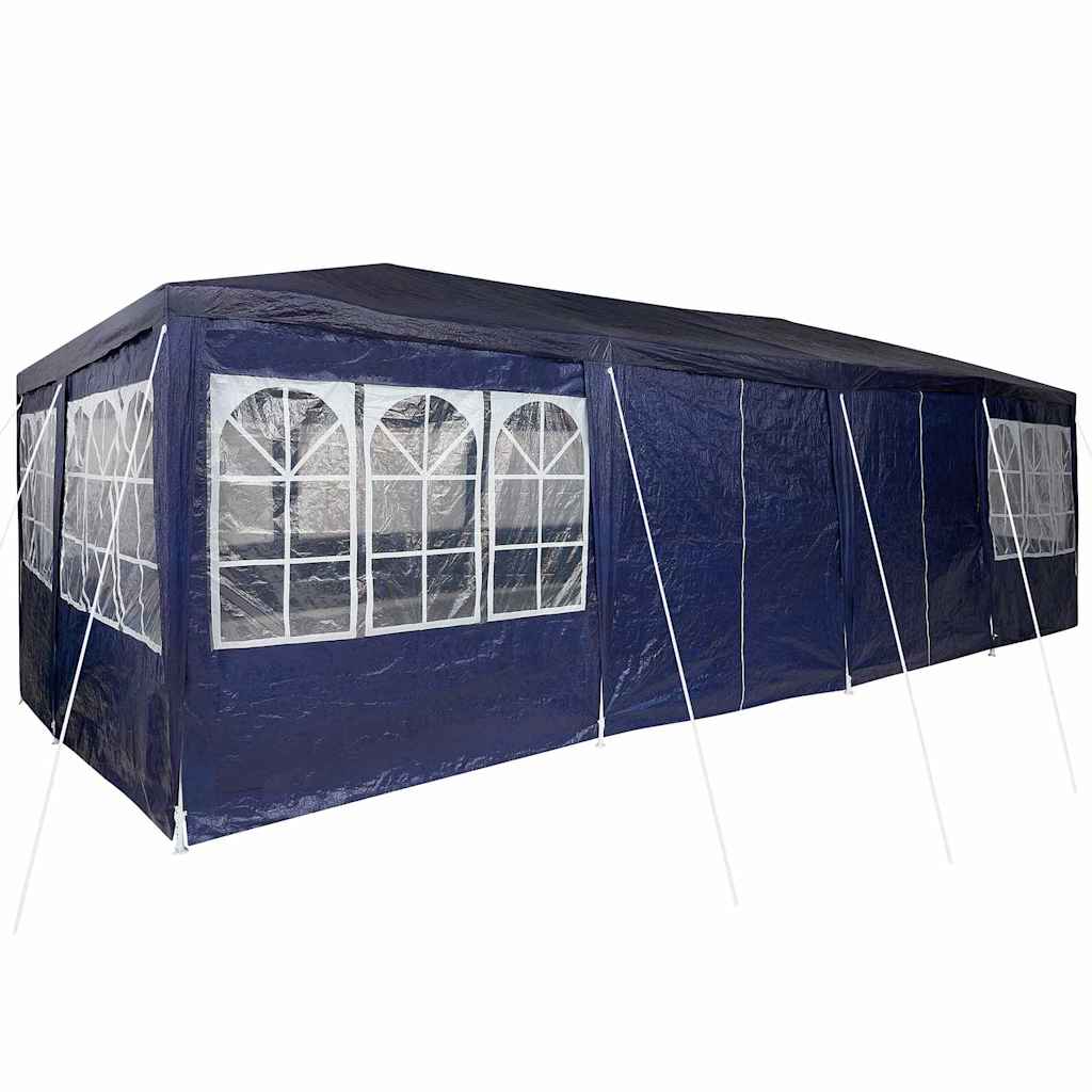Partytelt Blå 800 x 400 x 266 cm Polyethylen