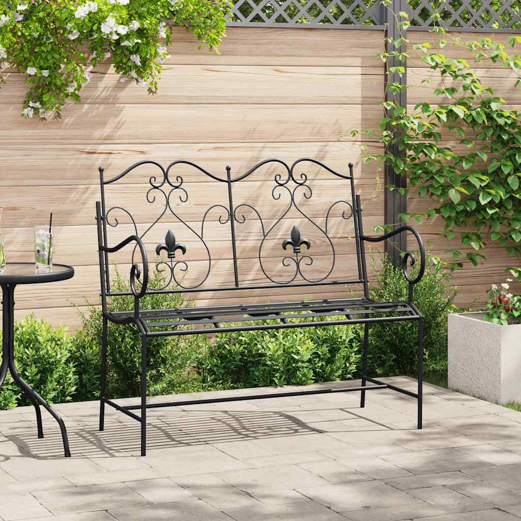Hagebenk Svart 104 x 54 x 93 cm Stål