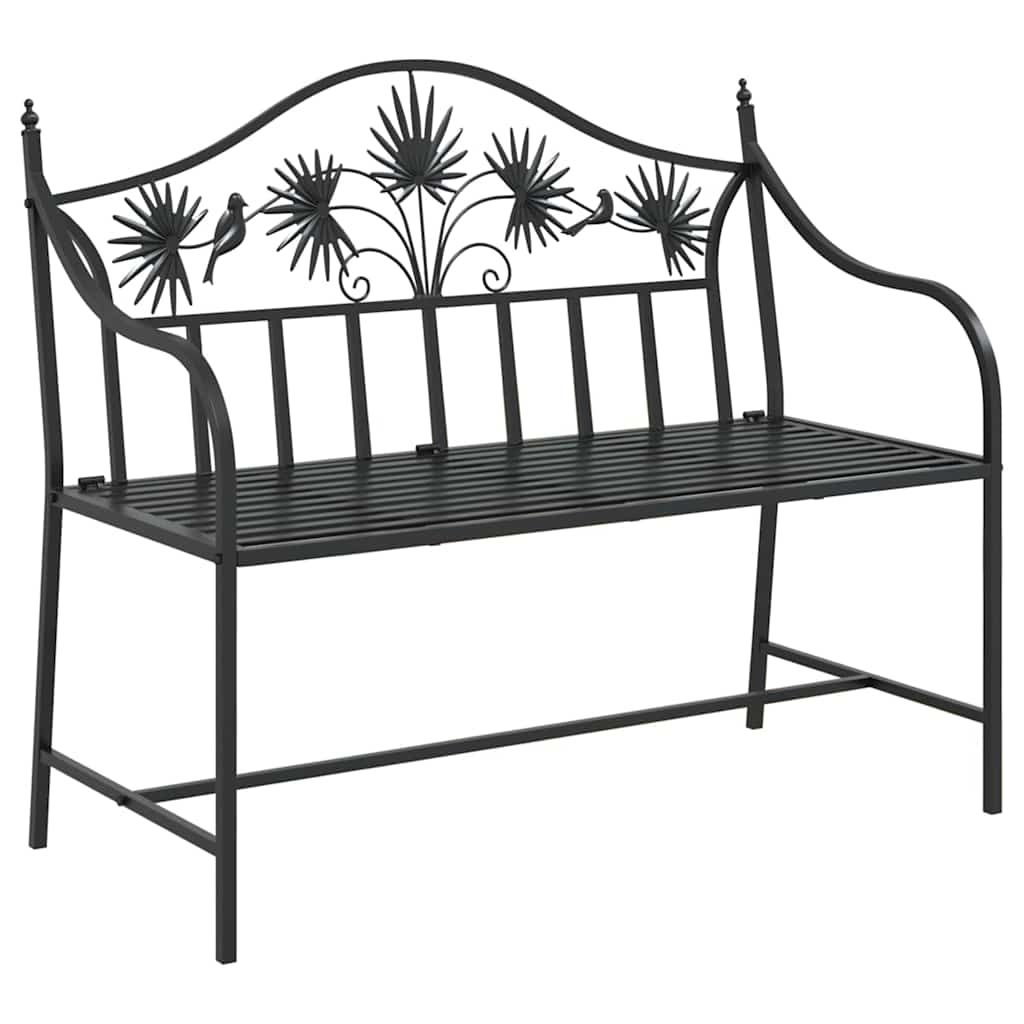 Hagebenk Svart 104 x 52,5 x 89 cm Stål
