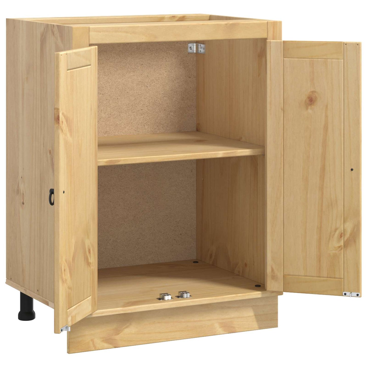 Kabinett SKI HonningBrun 60 x 46 x 81,5 cm Massiv furu