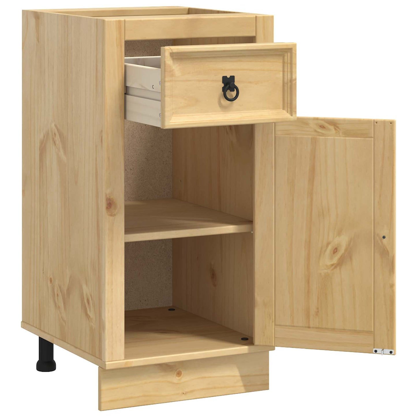 Kabinett SKI HonningBrun 40 x 46 x 81,5 cm Massiv furu