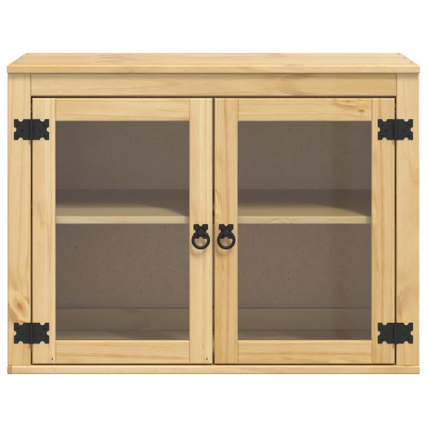 Kabinett SKI HonningBrun 80 x 32 x 60 cm Massiv furu