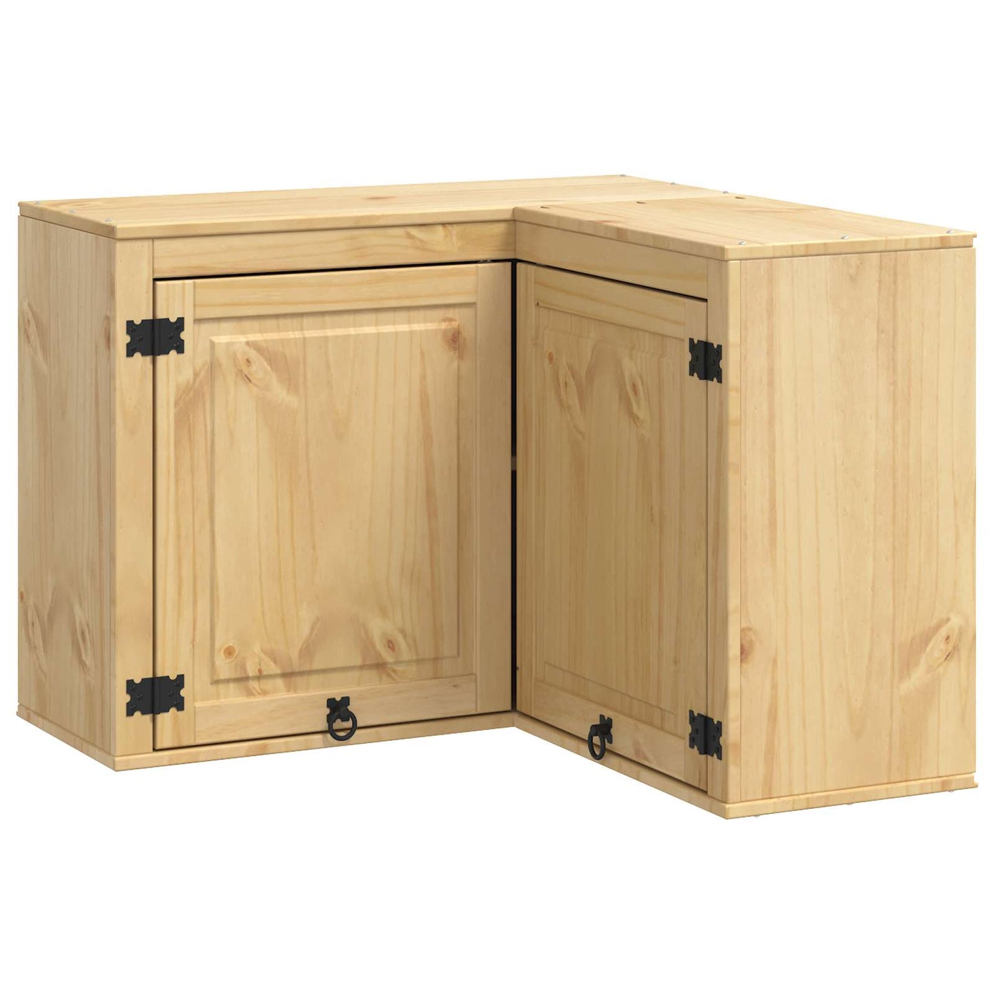 Kabinett SKI HonningBrun 80 x 80 x 60 cm Massiv furu