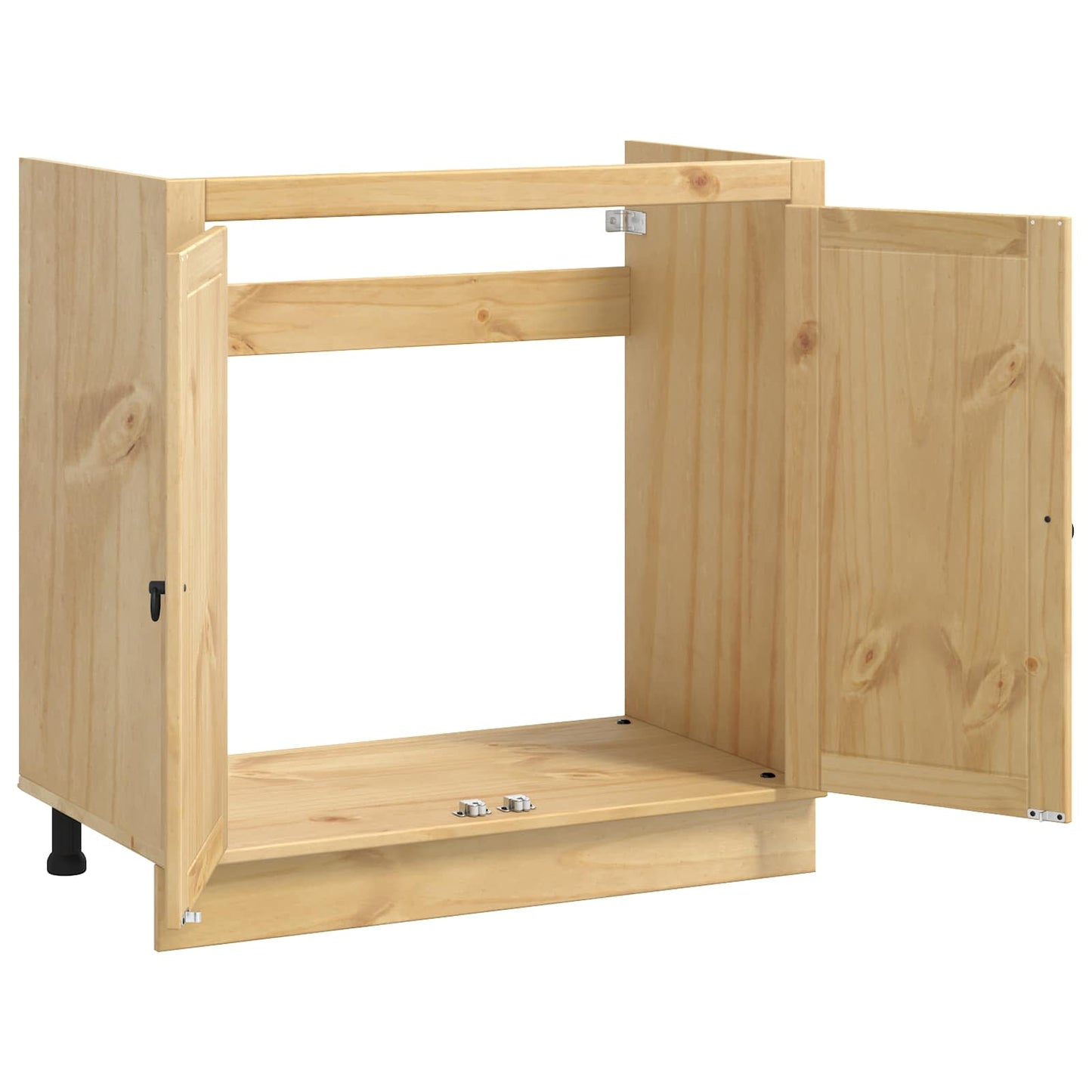 Kabinett SKI HonningBrun 80 x 46 x 81 cm Massiv furu