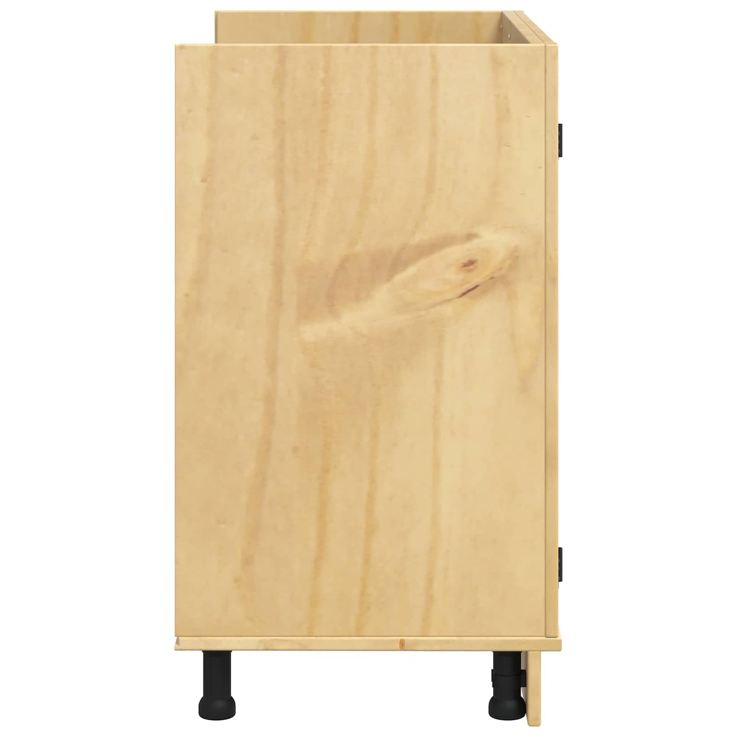 Kabinett SKI HonningBrun 80 x 46 x 81 cm Massiv furu