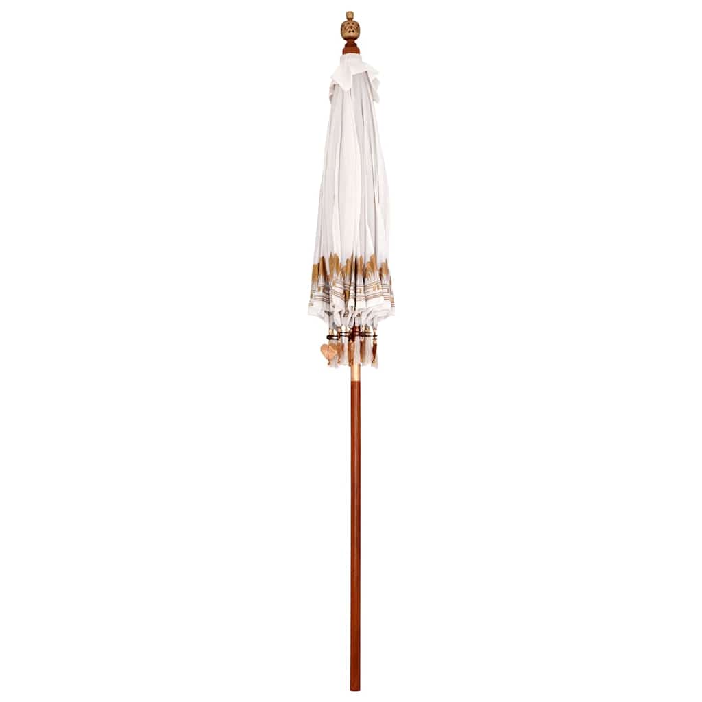 Balinesisk Parasol Krem 185 x 185 x 260 cm