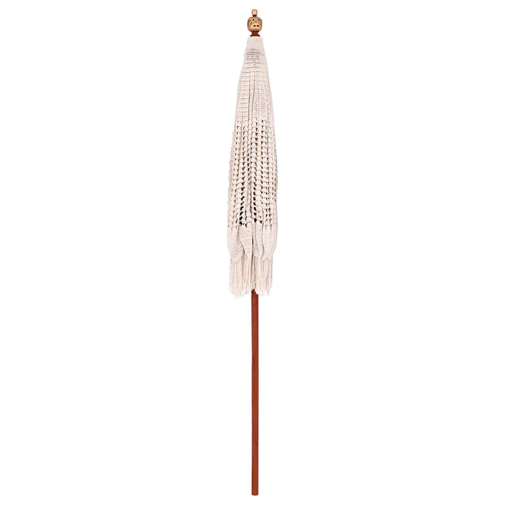 Makrame Parasol Krem 190 x 190 x 260 cm