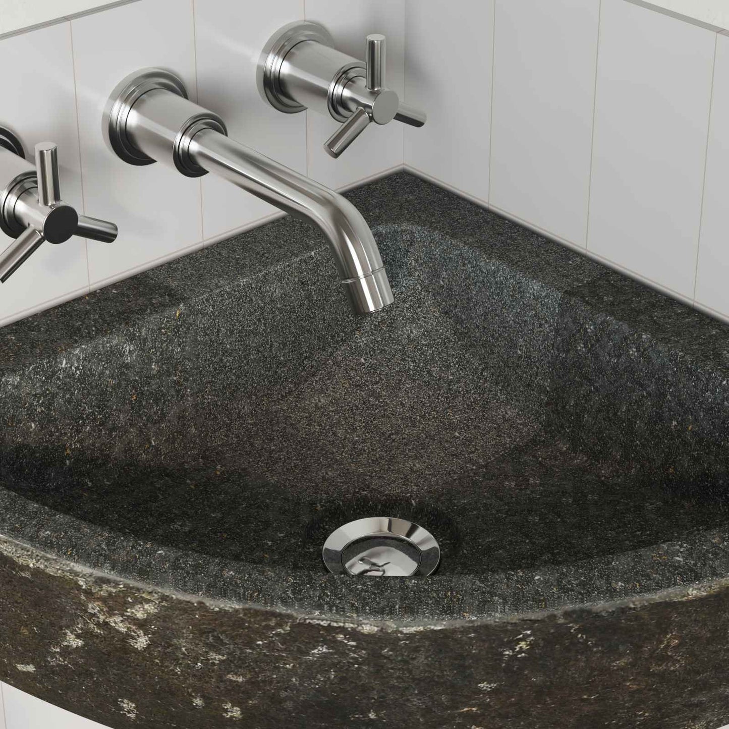 Basseng Grå (38-45) x (38-45) x 12 cm Elvestein