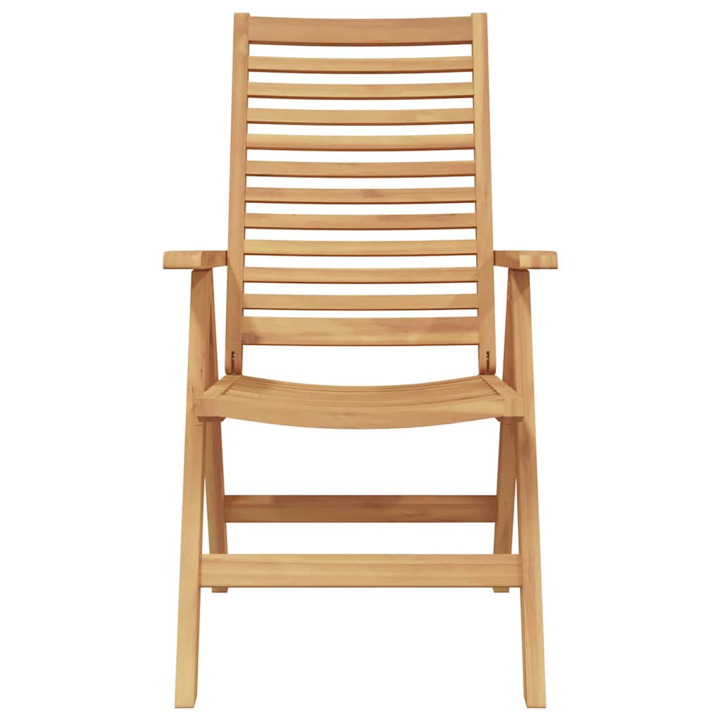 Stol 2 pcs Brun 64,5 x 52 x 108 cm Massivt Teaktre