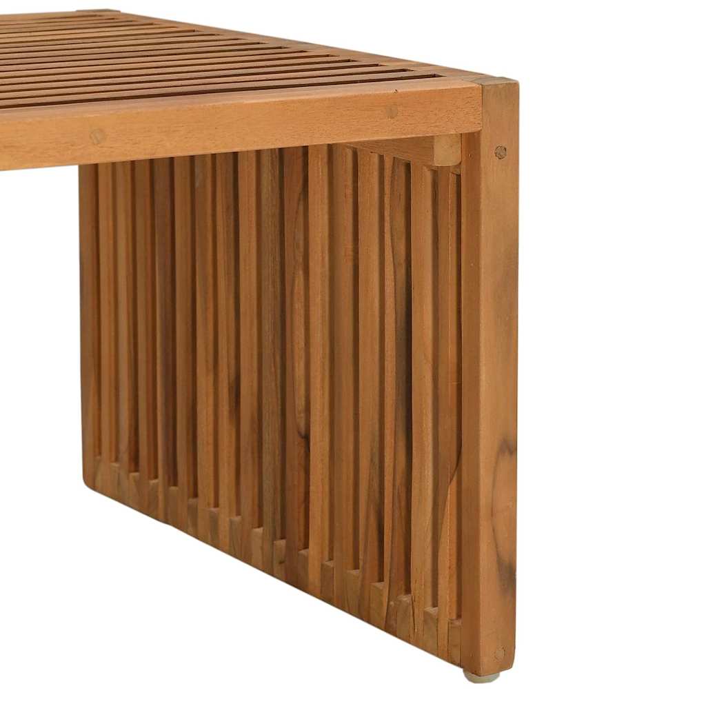 Hagesidebord Brun 90 x 50 x 36 cm Massivt Teaktre