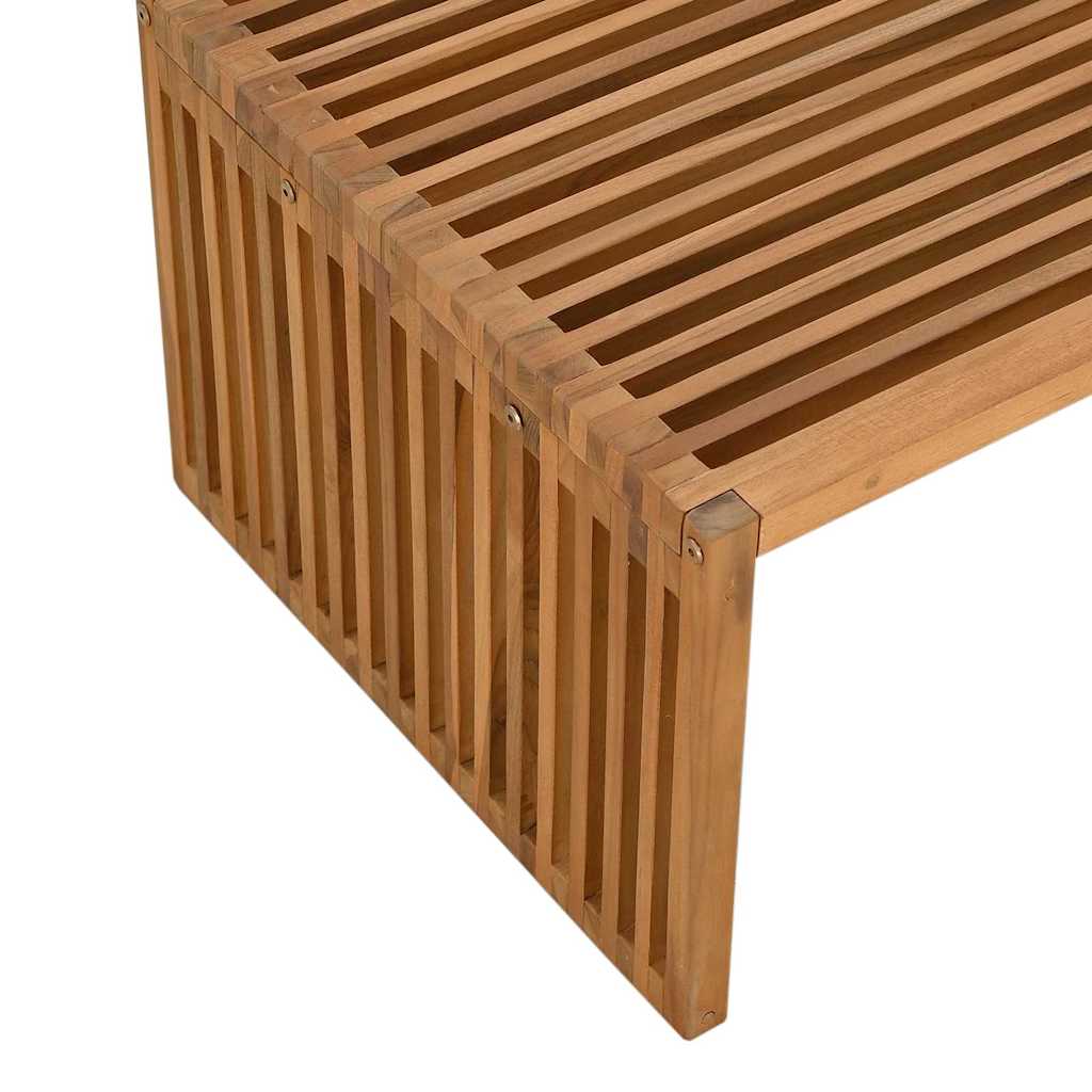 Hagesidebord Brun 90 x 50 x 36 cm Massivt Teaktre