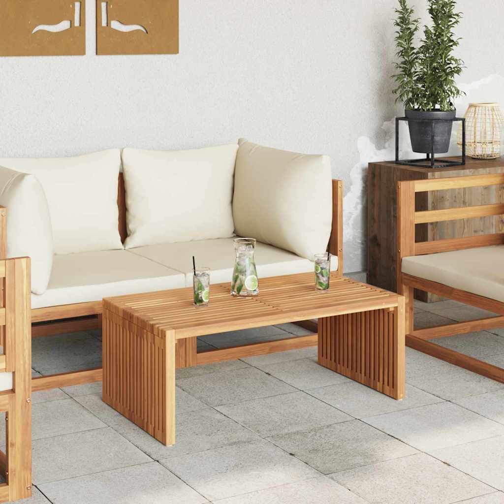 Hagesidebord Brun 90 x 50 x 36 cm Massivt Teaktre