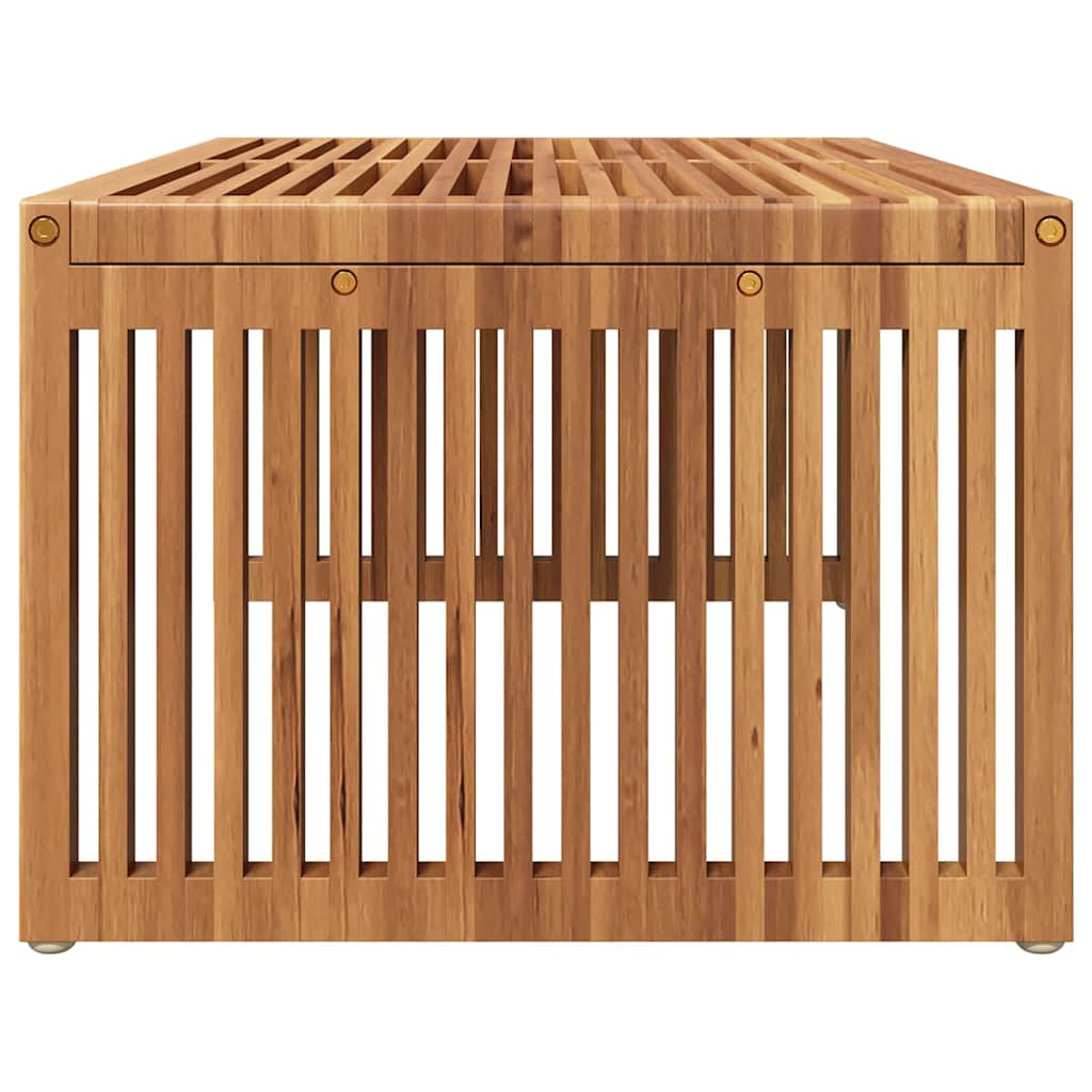Hagesidebord Brun 90 x 50 x 36 cm Massivt Teaktre