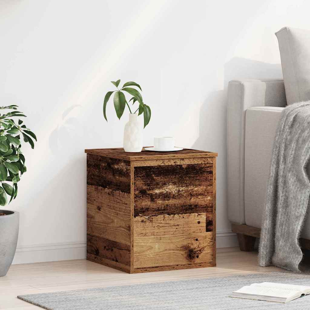 Lagringsboks Gamle tre 40 x 42 x 46 cm Konstruert tre