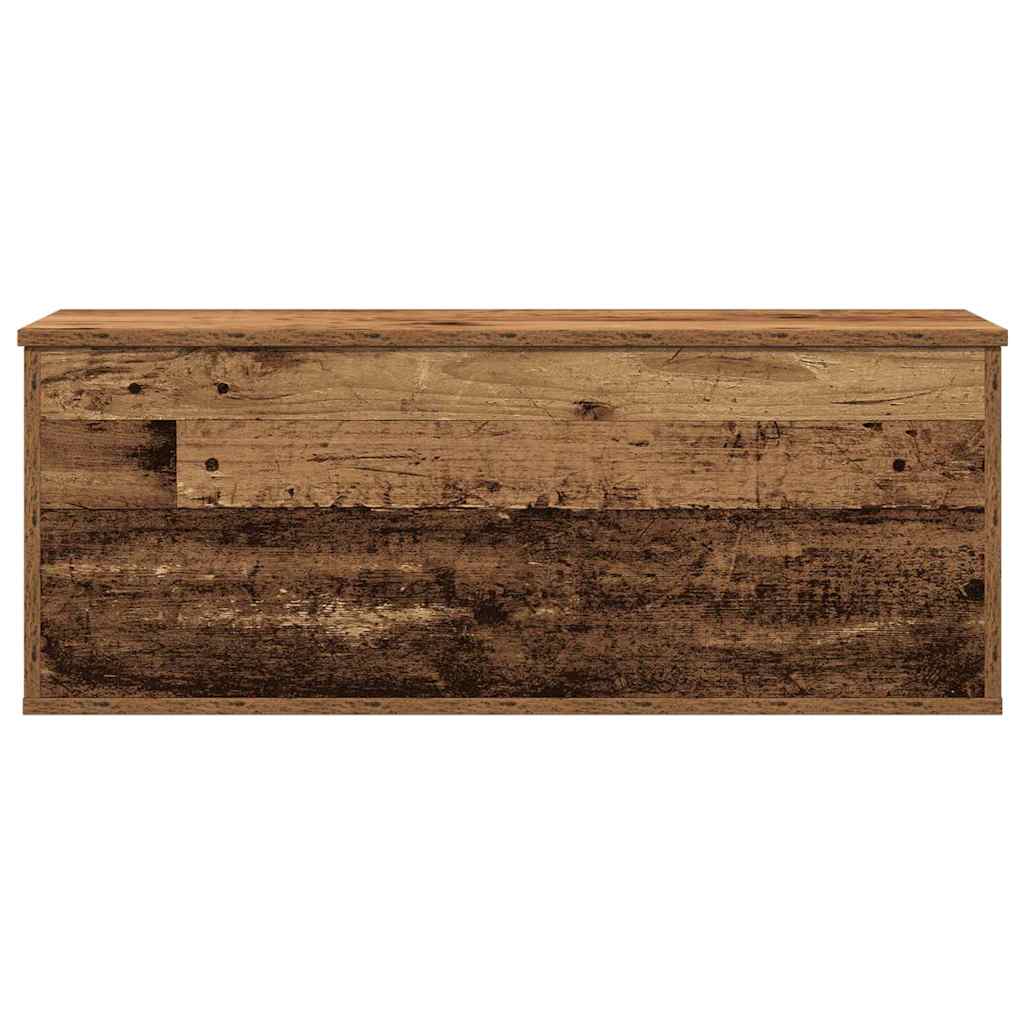 Lagringsboks Gamle tre 90 x 35 x 35 cm Konstruert tre