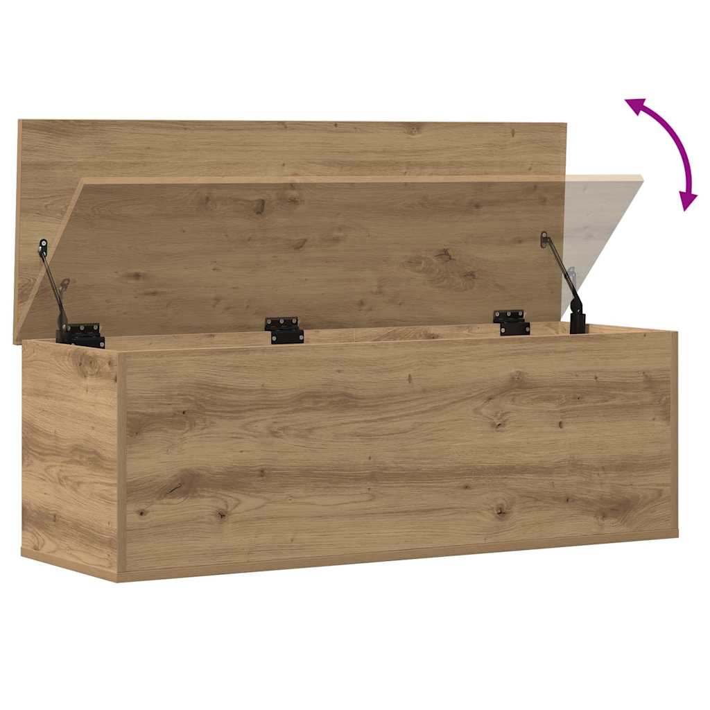 Lagringsboks Artisan Eik 102 x 35 x 35 cm Konstruert tre