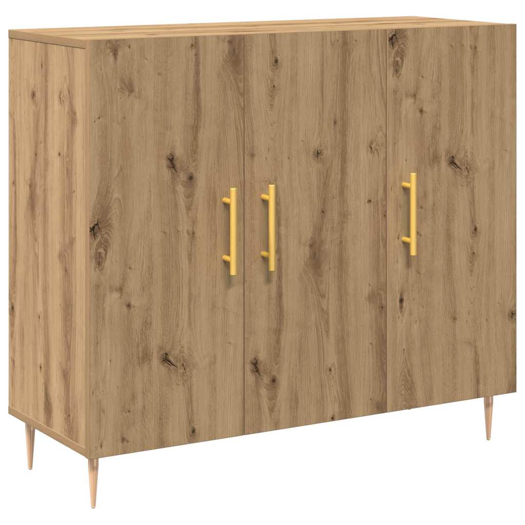 Serviesskap Artisan Eik 90 x 34 x 80 cm Konstruert tre