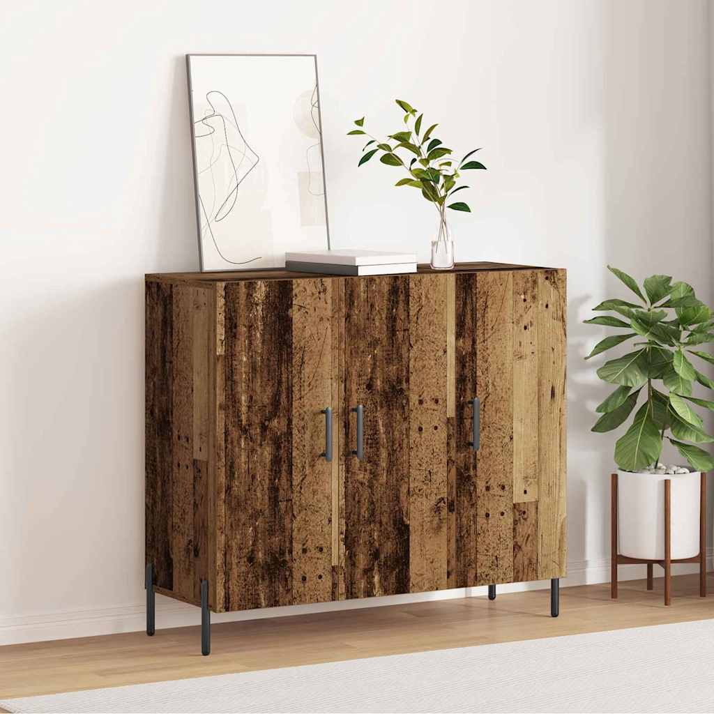 Serviesskap Gammelt tre 90 x 34 x 80 cm Konstruert tre