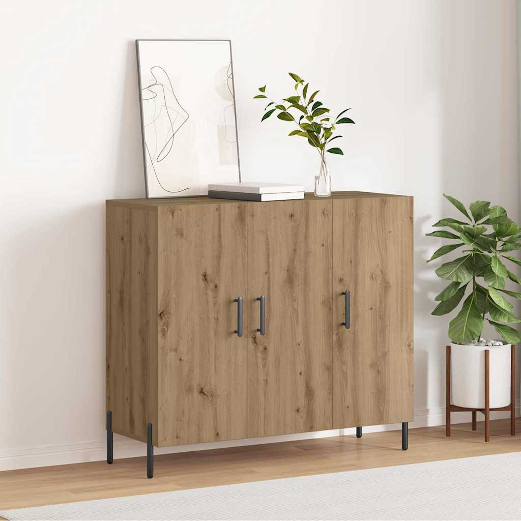 Serviesskap Artisan Eik 90 x 34 x 80 cm Konstruert tre