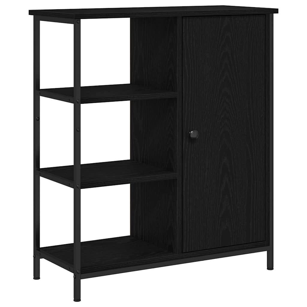 Serviesskap Svart Eik 70 x 30 x 80 cm