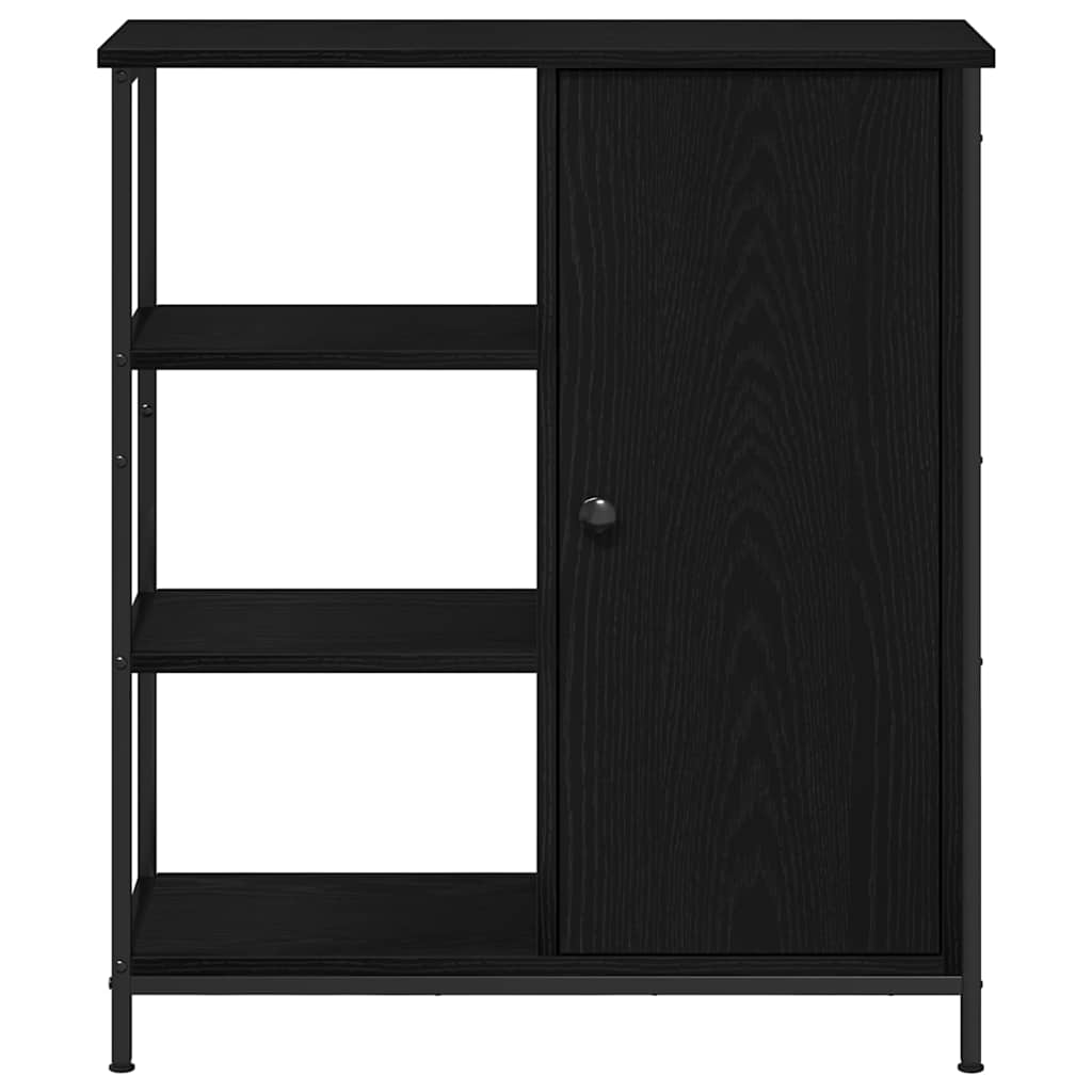 Serviesskap Svart Eik 70 x 30 x 80 cm