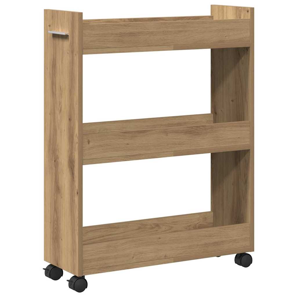 Kabinett 60 x 22 x 79 cm Artisan Eik