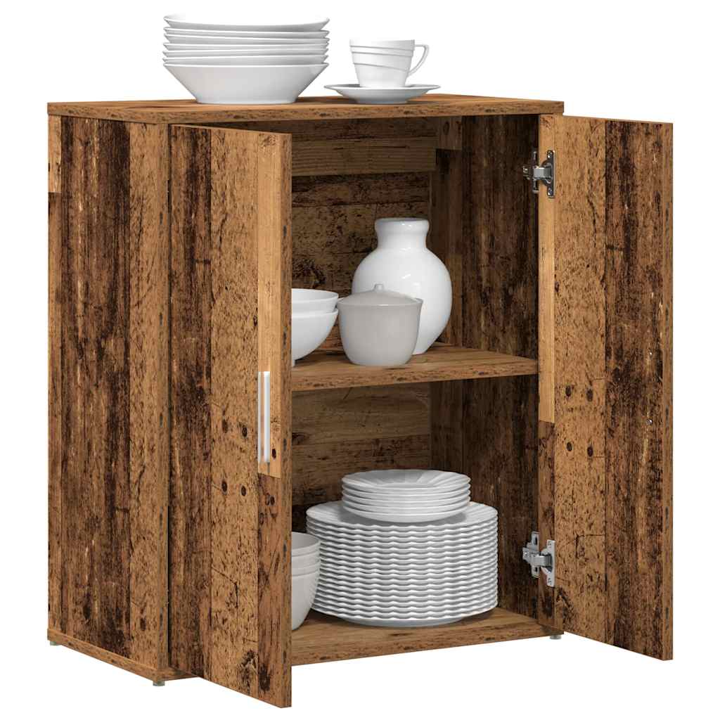 Skjenk gammelt tre 60x31x70 cm konstruert tre